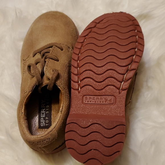 Sperry Top Sider Tevin Toddler Bucks - Size 8W - Picture 5 of 7